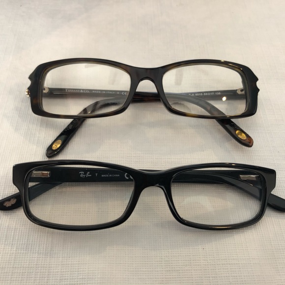 Ray Ban and Tiffany Eyeglasses. - Picture 1 of 8
